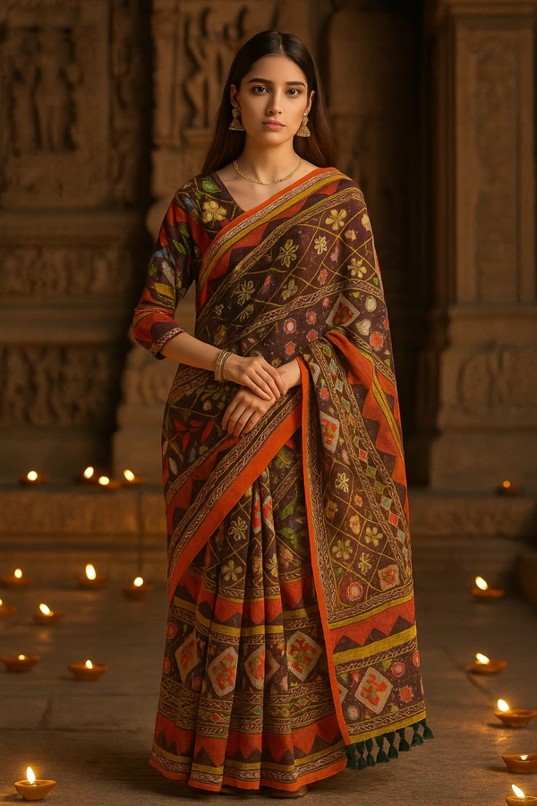 LENIN SAREE-Sku-200001943