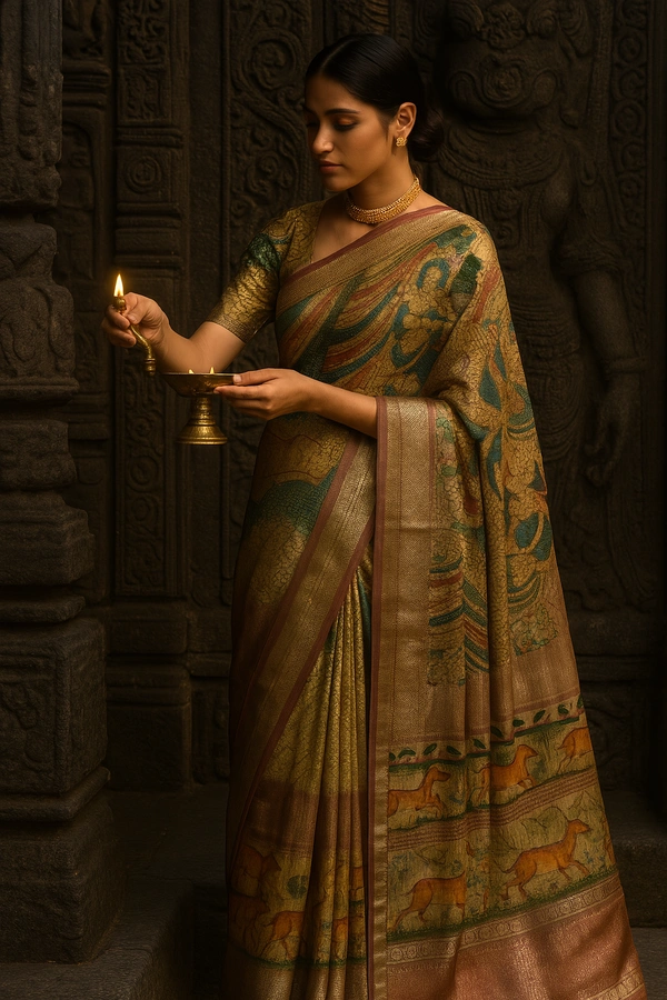 Gsr  Fancy Saree-Sku-200002147