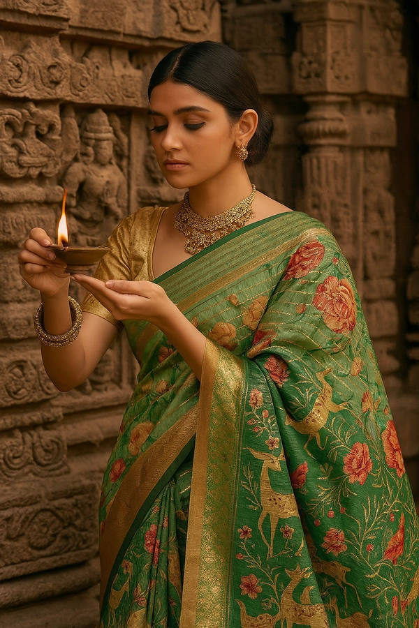 Gsr  Fancy Saree-sku-200002154