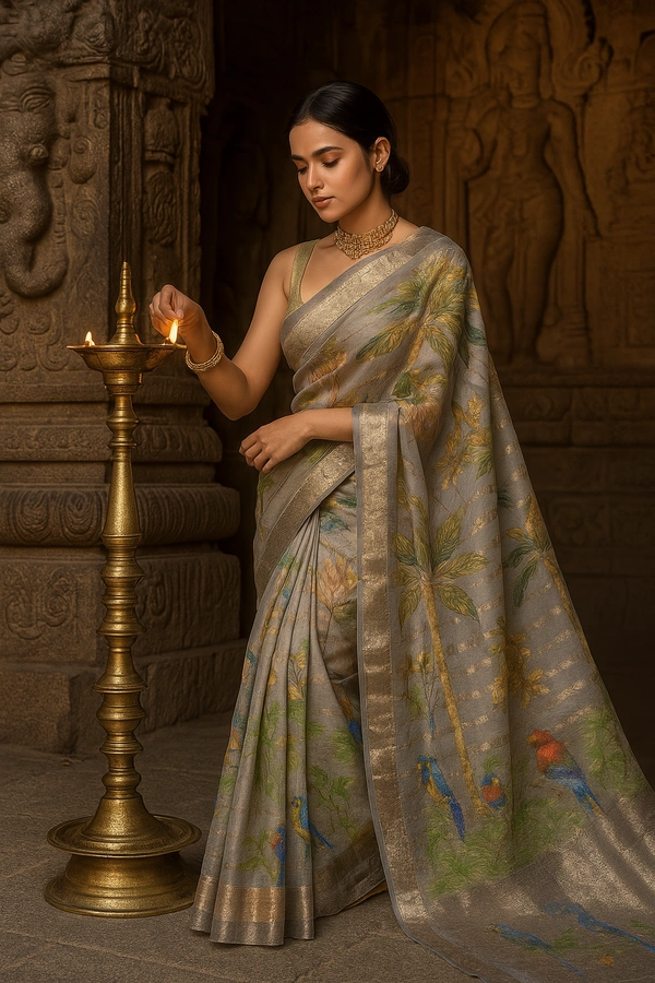 Gsr  Fancy Saree-sku-200002156