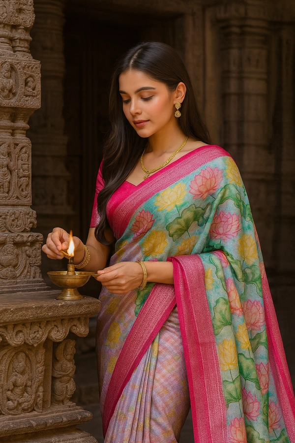 FANCEY SAREE-SKU-2000002166