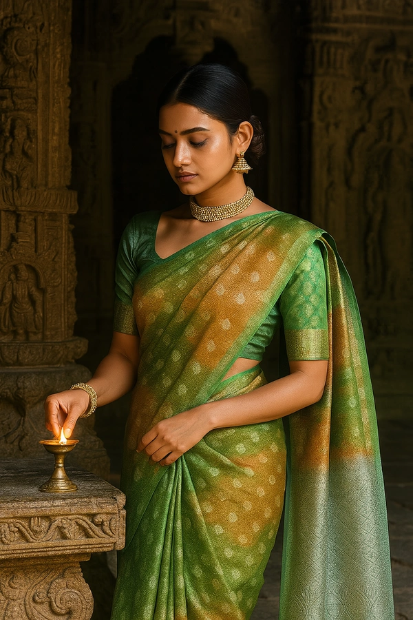 Gsr  Fancy Saree-sku-200002186