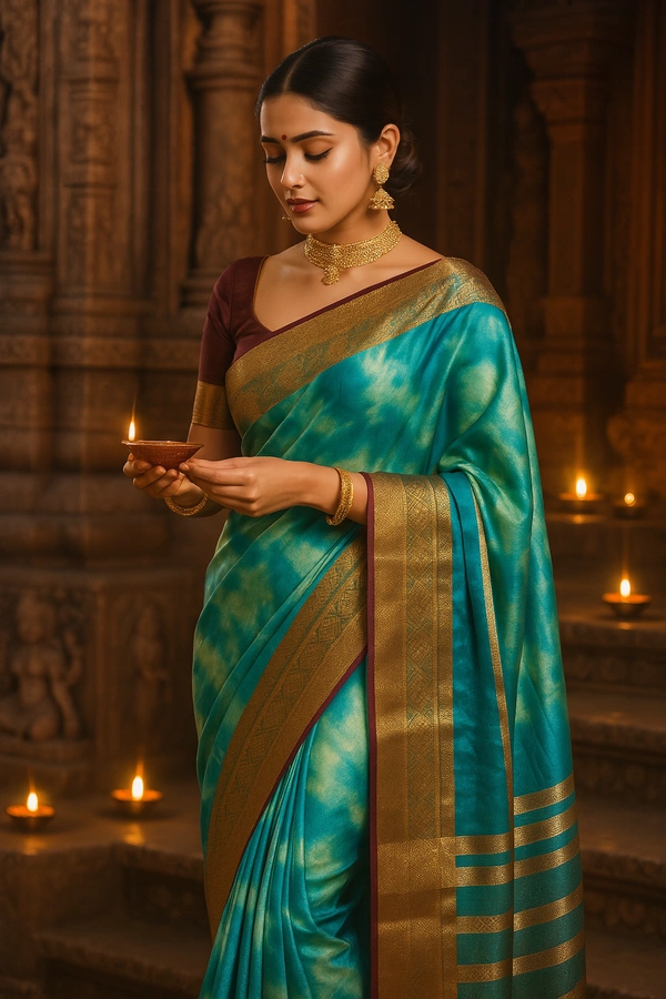 Gsr  Fancy Saree-sku-200002214