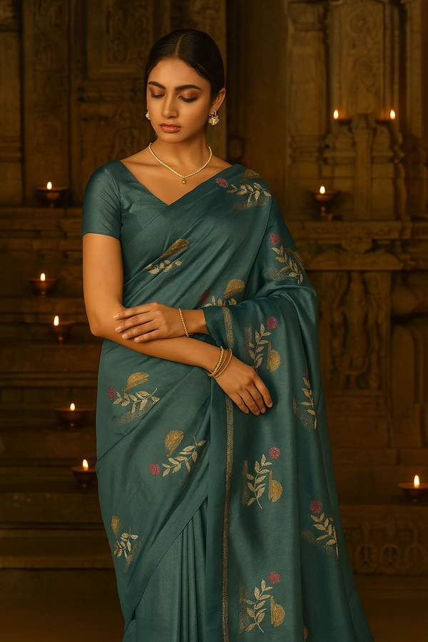Gsr  Fancy Saree-sku-200002273