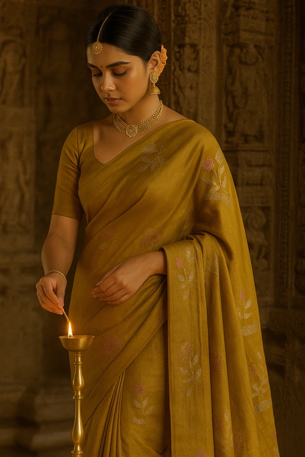 Gsr  Fancy Saree-sku-200002286