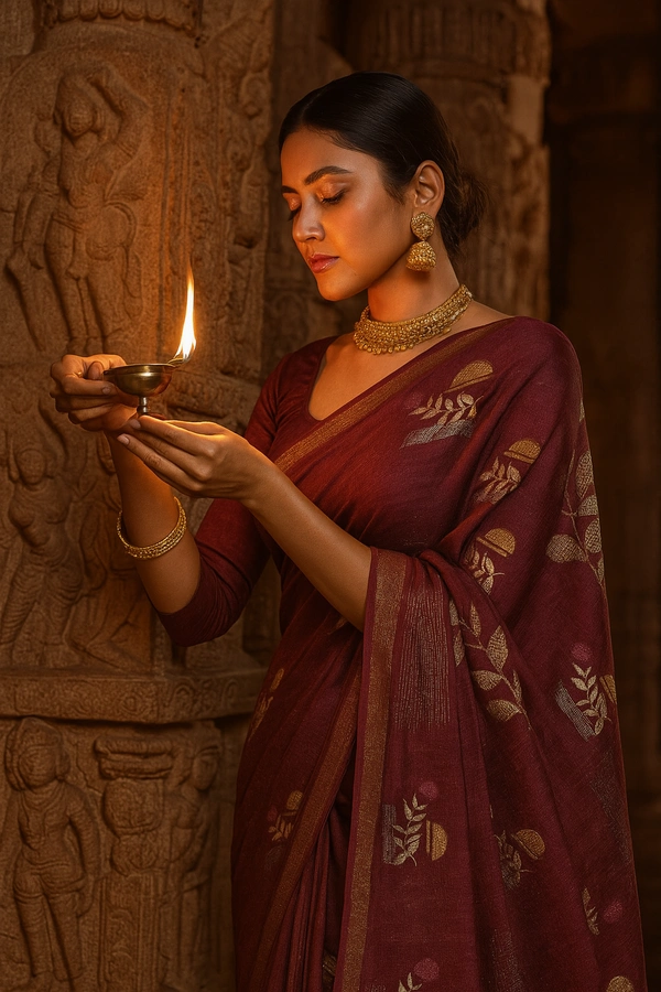 Gsr  Fancy Saree-sku-200002288