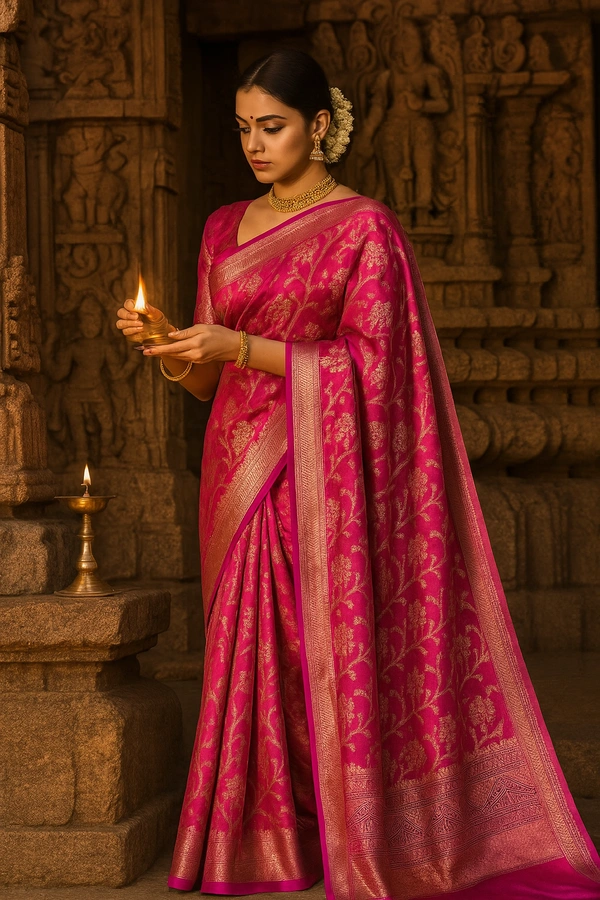 Ashok Fancey Saree-sku-200002327
