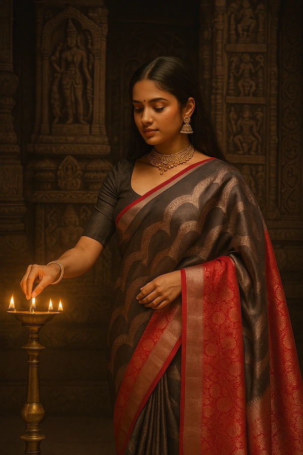 FANCEY SAREE-SKU-200002335