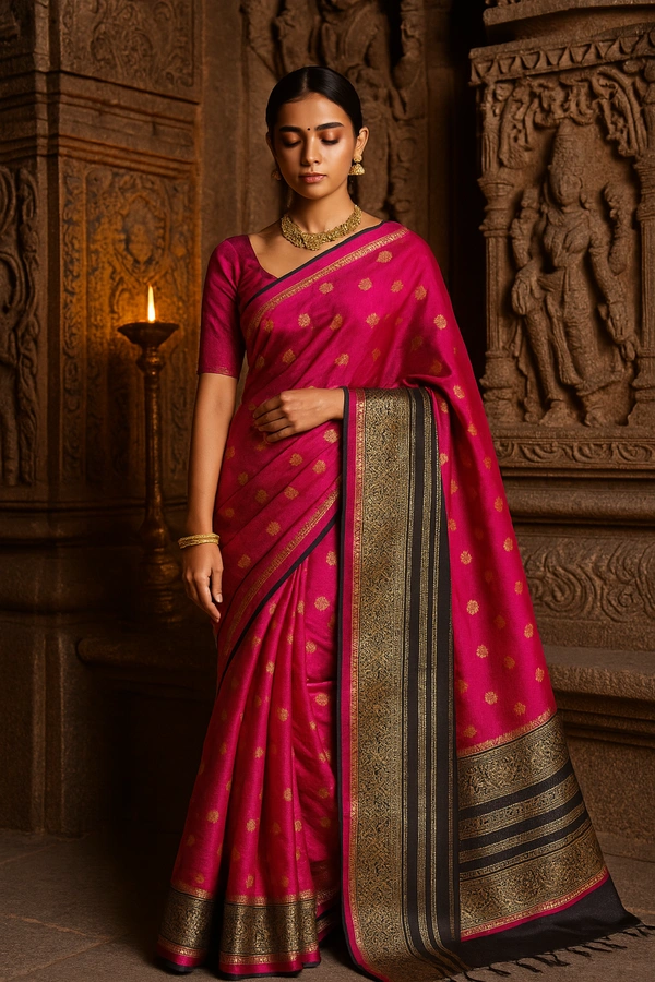 Ashok Fancey Saree-sku-200002336