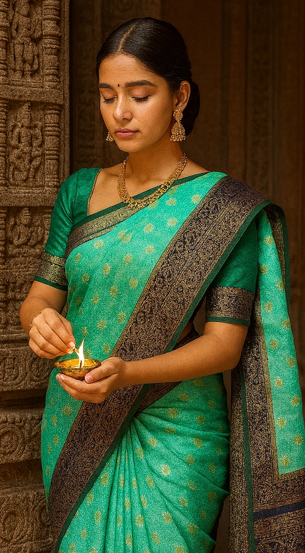 Ashok Fancey Saree-sku-200002340