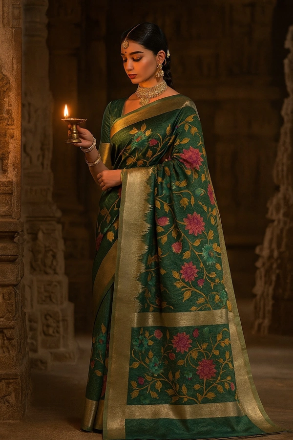 SILK FANCEY SAREE-SKU-200002404