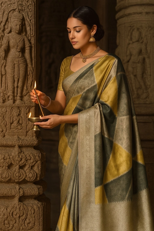 SILK FANCEY SAREE-SKU-200002406