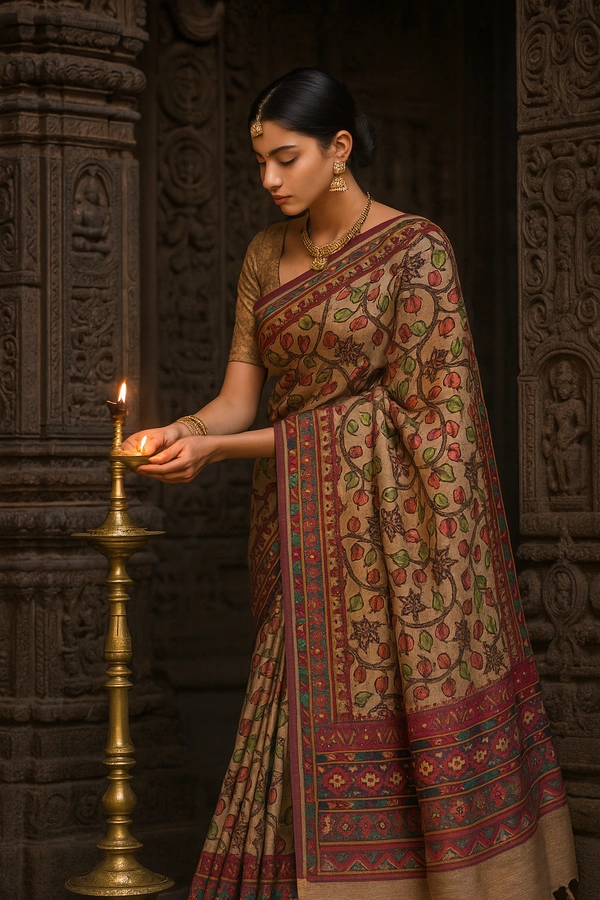 N.J FANCEY SAREE-SKU-200002419