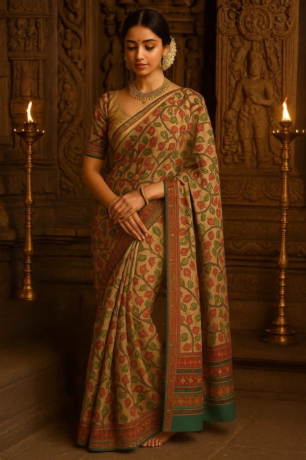 N.J FANCEY SAREE-SKU-200002422