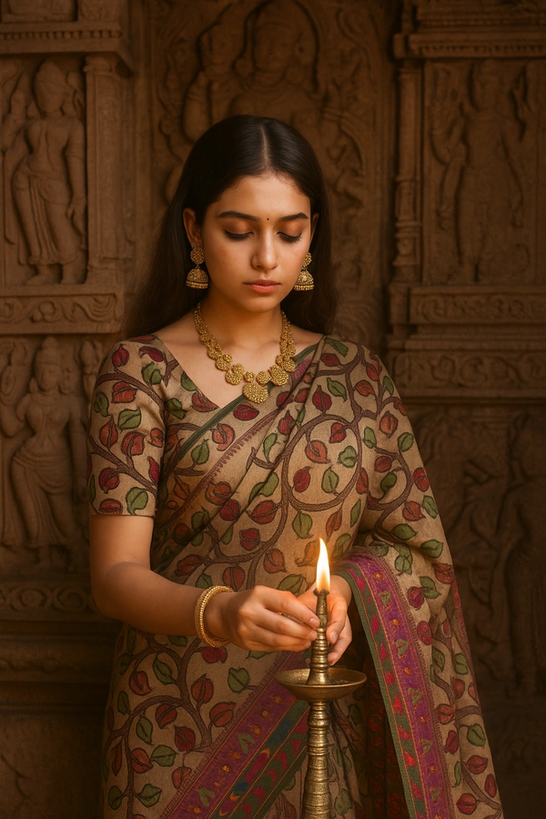 N.J fancey saree-SKU-200002423