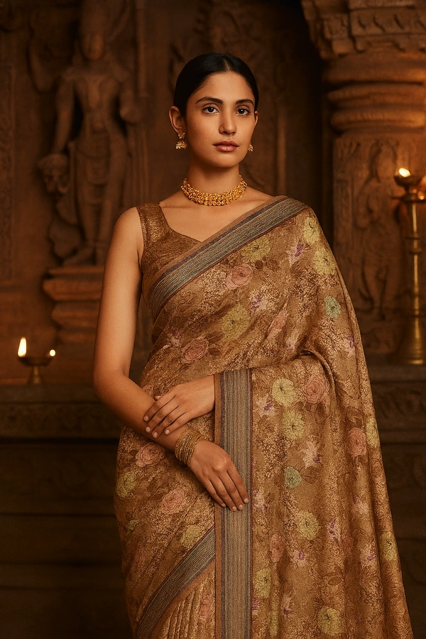 B.H FANCEY SAREE-SKU-200002435