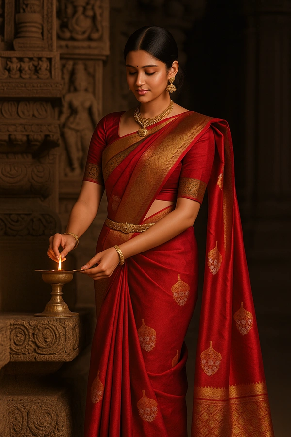 ROOP SHREE FANCEY SAREE-SKU-200002507