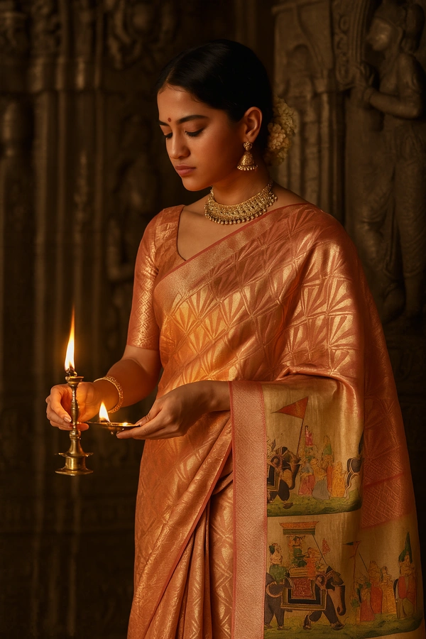 ROOP SHREE FANCEY SAREE-SKU-200002534