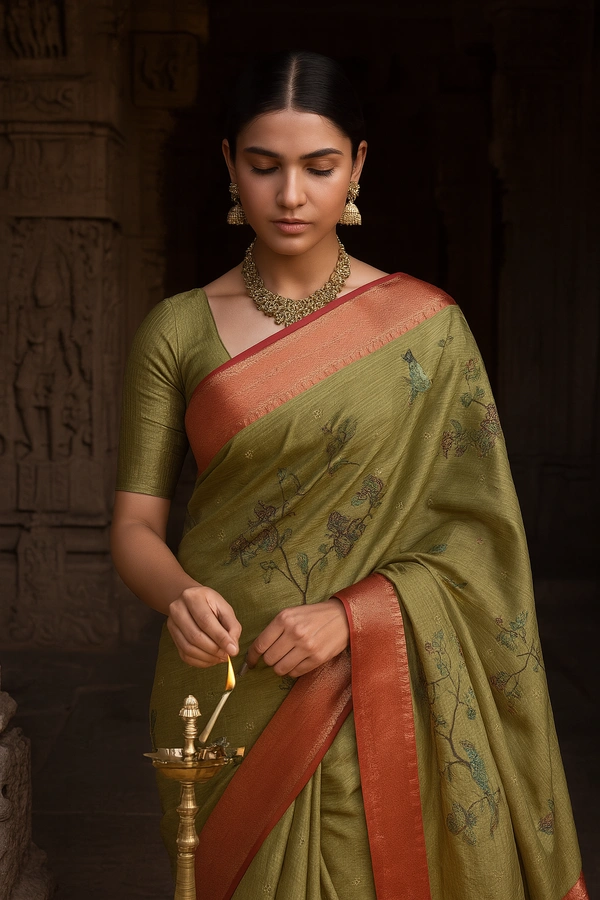 ROOP SHREE FANCEY SAREE-SKU-200002563