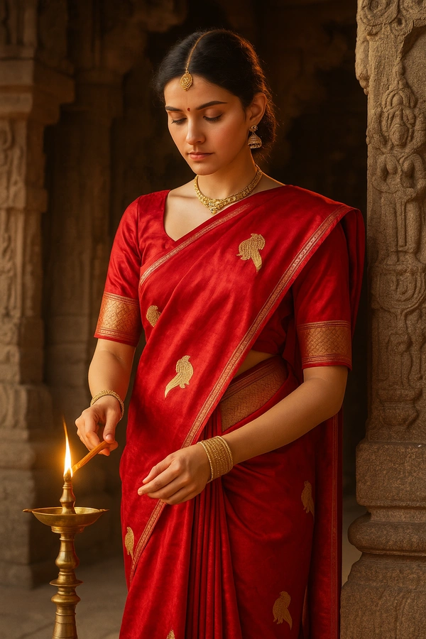 ROOP SHREE FANCEY SAREE-SKU-200002570