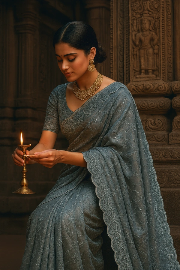 KALPSUTRA FANCEY  SAREE-SKU-200002972