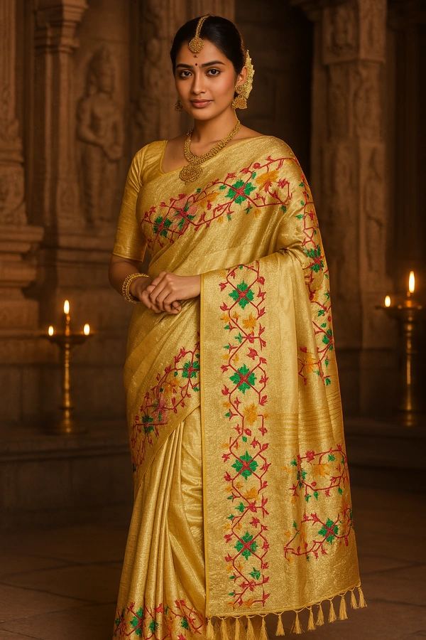 KALPSUTRA FANCEY SAREE-SKU-200002984
