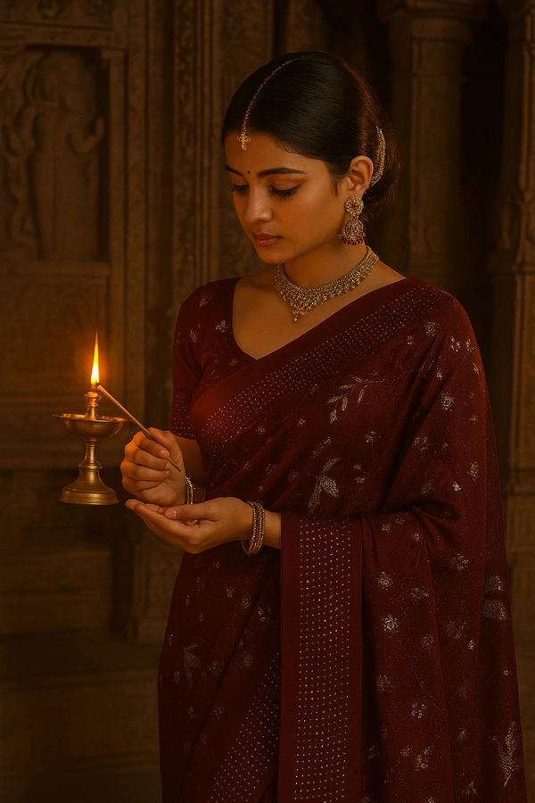 FANCEY SAREE-SKU-200002989