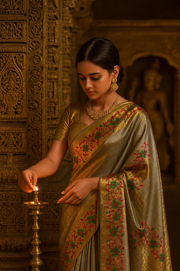 KALP SUTRA FANCEY SAREE-SKU-2000003036