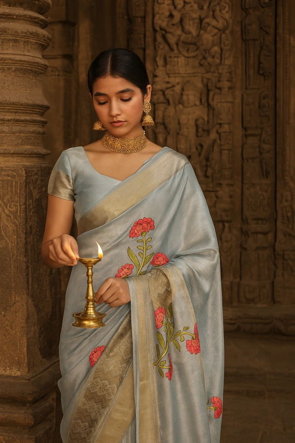 KALP SUTRA FANCEY SAREE-SKU-200003038