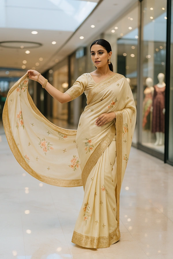 Gsr  Fancy Saree-sku-200003698