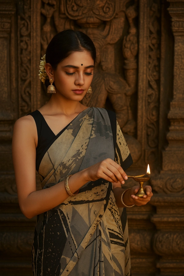 Fancey Saree-sku-200003979