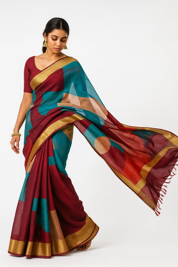 Fancey Saree-sku-200003983