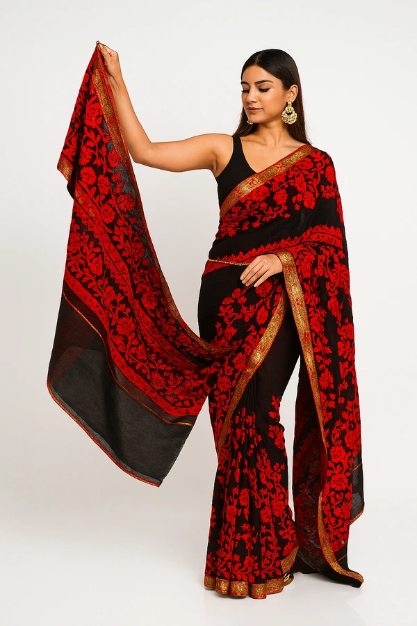 Gsr Fancy Saree-sku-200004228
