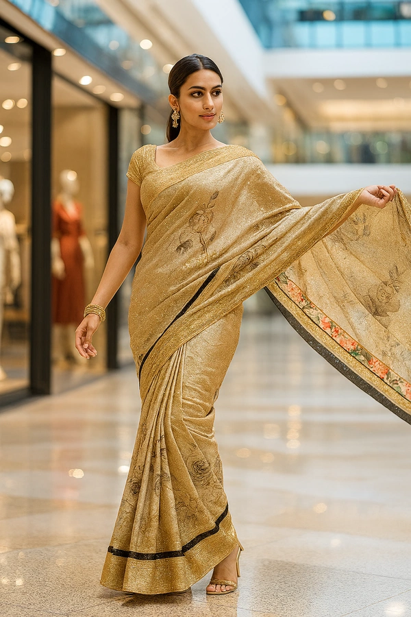 Gsr  Fancy Saree-sku-200004301