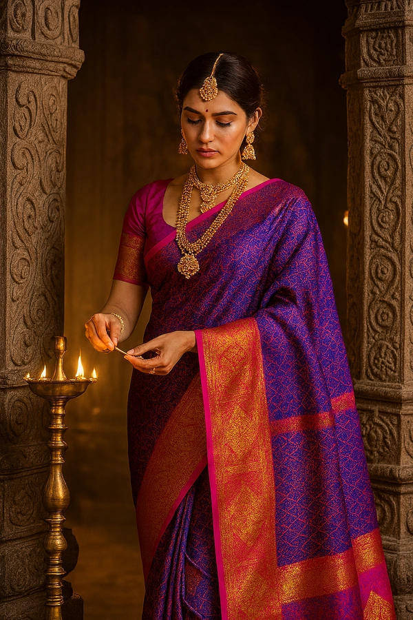 FANCEY SAREE-Sku-200004407