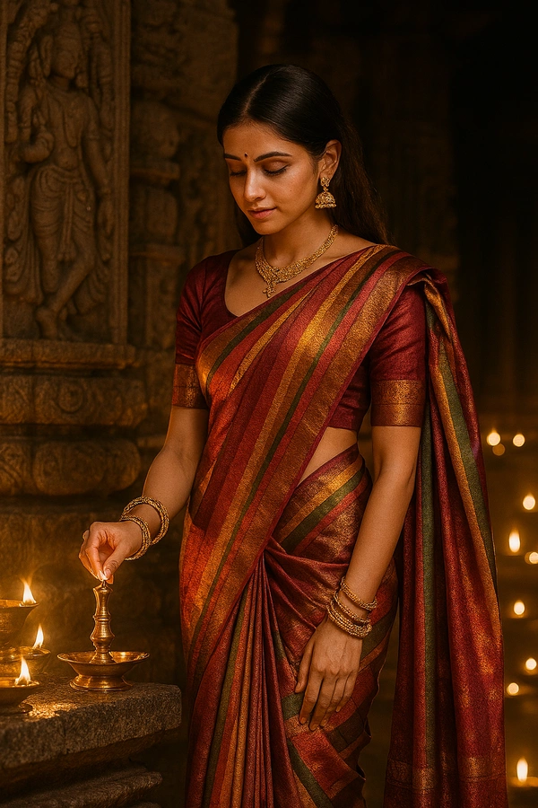 FANCEY SAREE-Sku-200004742