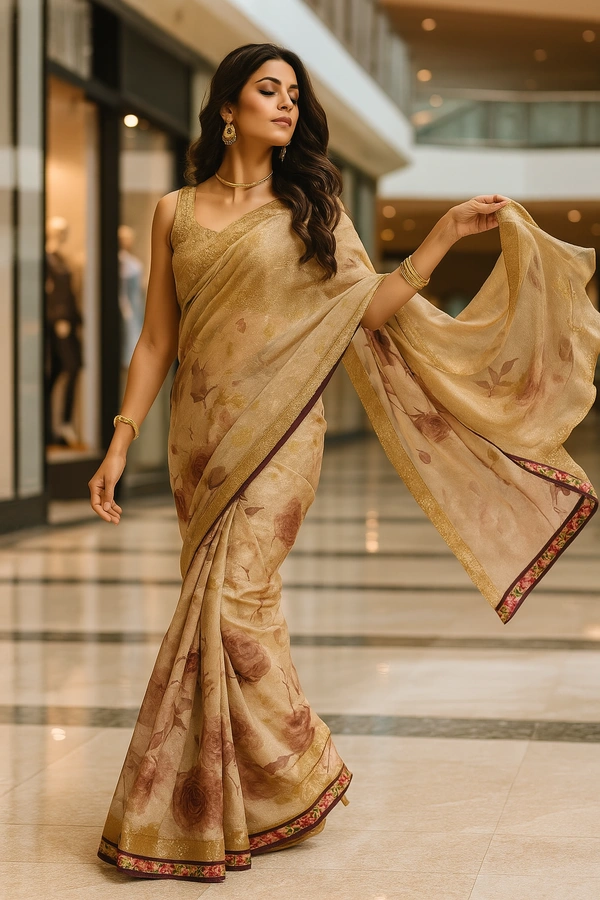 Gsr  Fancy Saree-sku-200005354