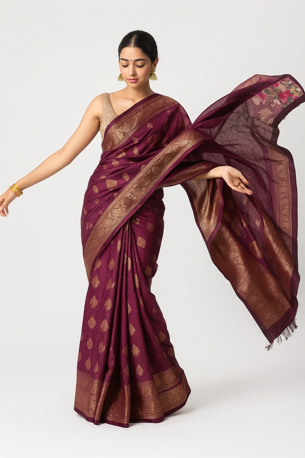 Fancey Saree-sku-200005354