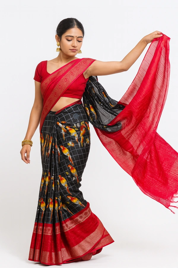 Fancey Saree-sku-200005475