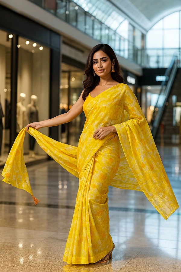 Gsr  Fancy Saree-sku-200005665