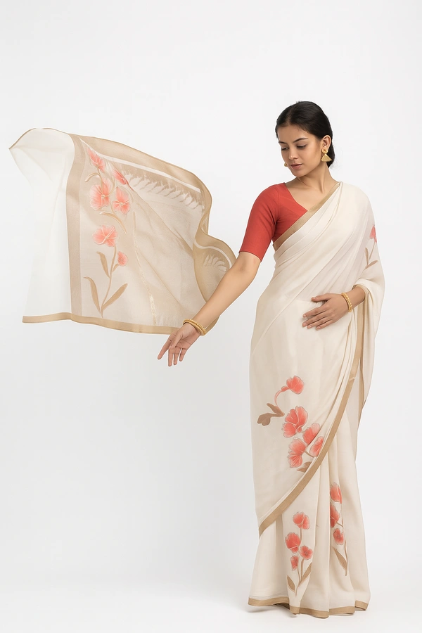 Fancey Saree-sku-200005712