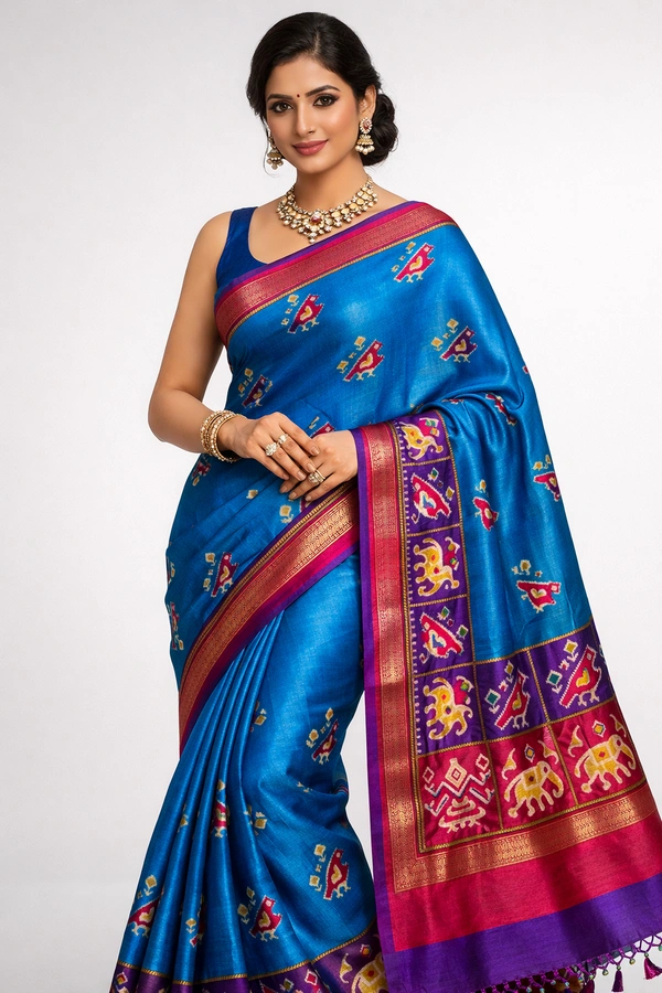 SAGAR COTTON SAREE-SKU-300003389
