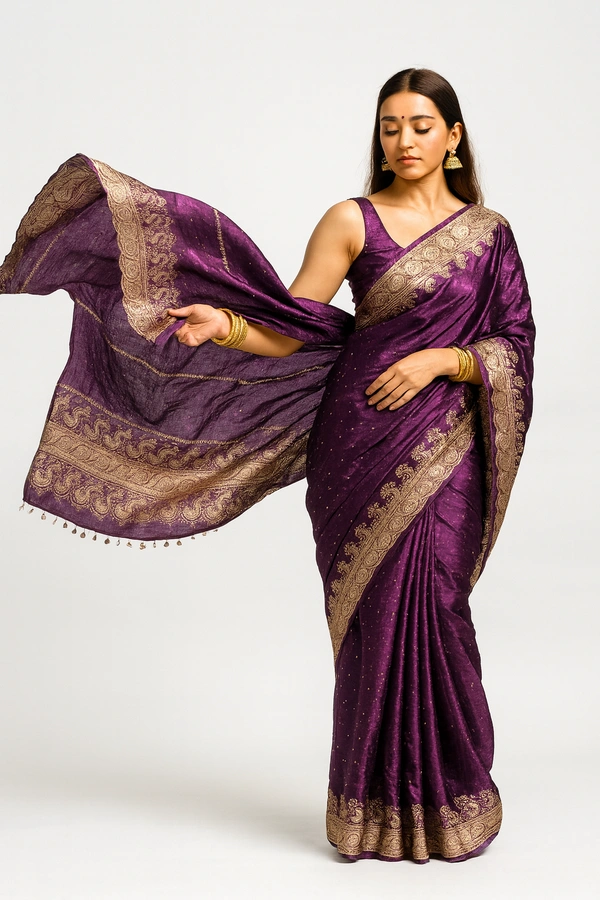 MAA-TEX FANCEY SAREE-SKU-3000000678