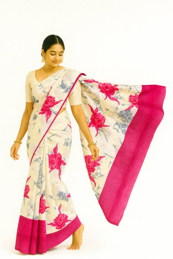 L.T FANCEY SAREE-SKU-300000100