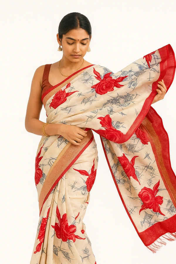 L.T FANCEY SAREE-SKU-300000101