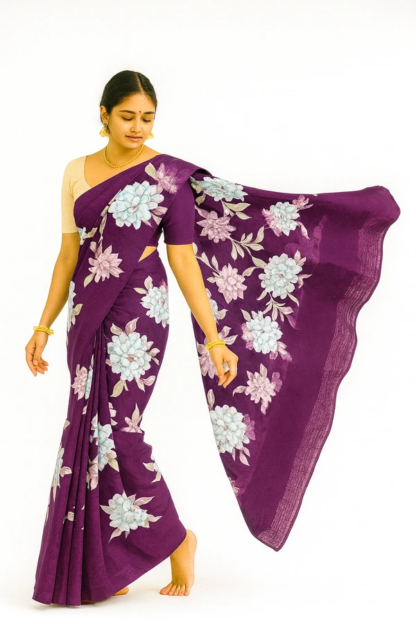 FANCEY SAREE-SKU-300000105