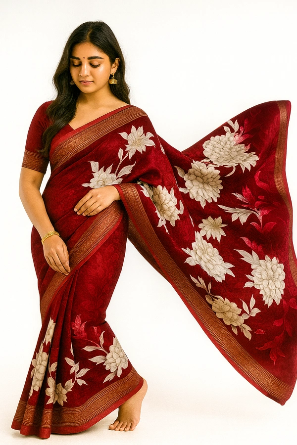 L.T FANCEY SAREE-Sku-300000113