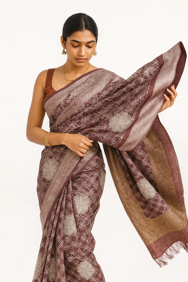 L.T FANCEY SAREE-SKU-300000119