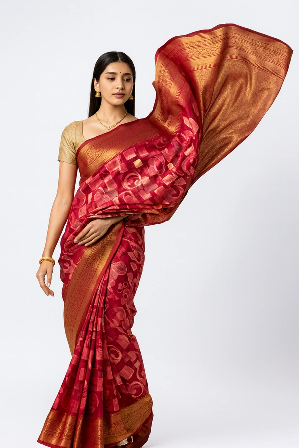 L.T FANCEY SAREE-SKU-300000120