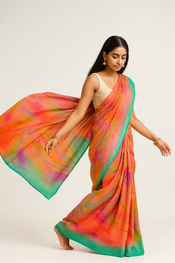 L.T FANCEY SAREE-Sku-300000122